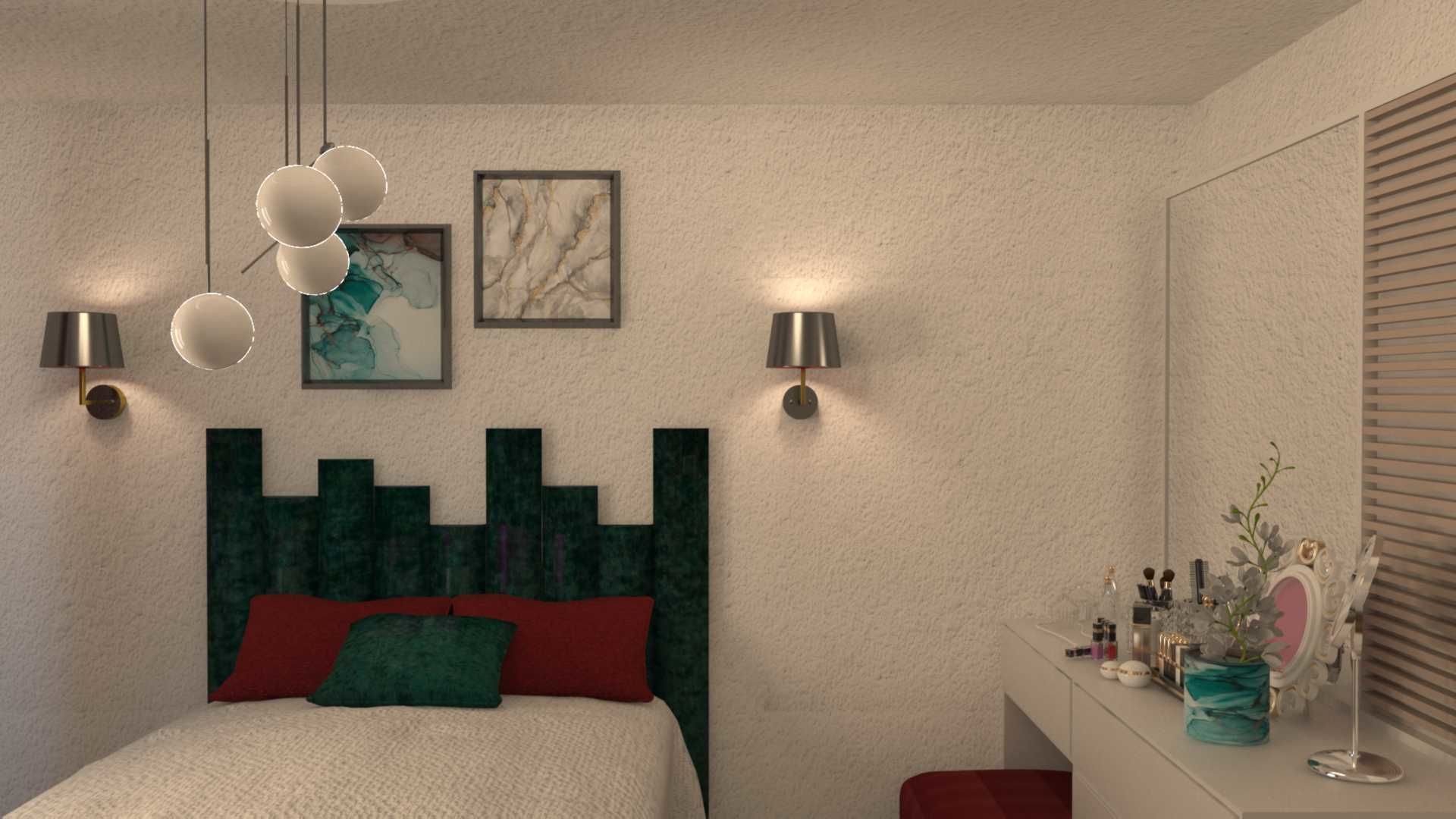 MODERN BEDROOM 3D print model_3