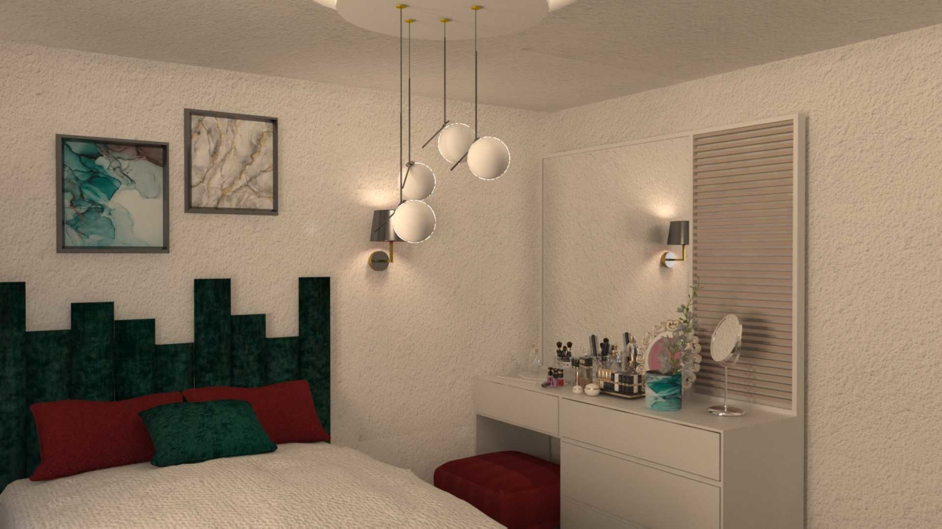 MODERN BEDROOM 3D print model_2