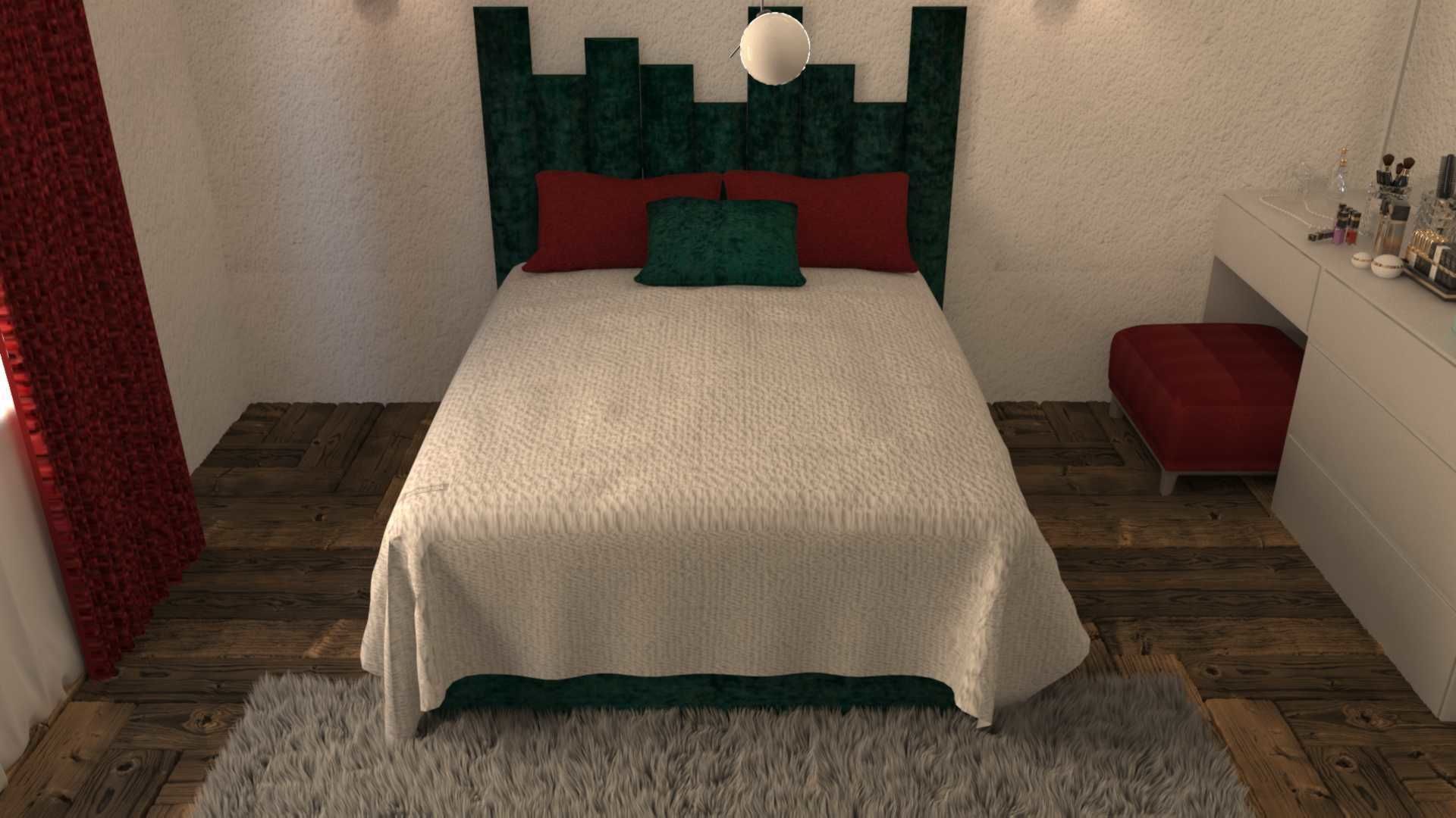MODERN BEDROOM 3D print model_4
