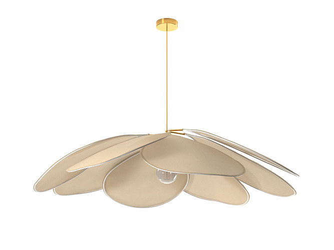 Pale Ceiling Light 3D model