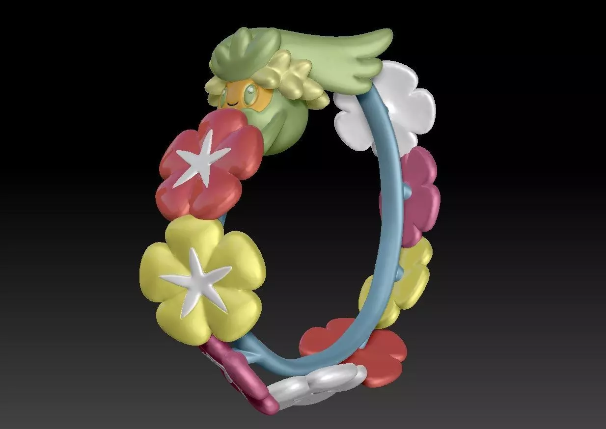 Pokemon Comfey 3D print model