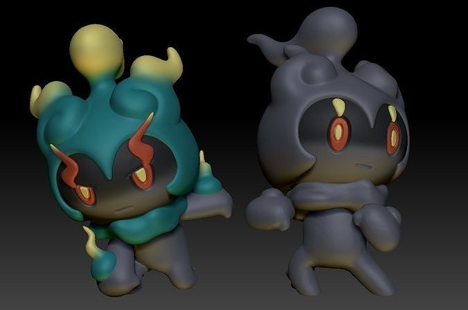 Pokemon Marshadow 3D print model