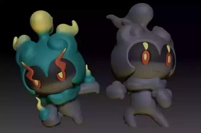 Pokemon Marshadow 3D print model