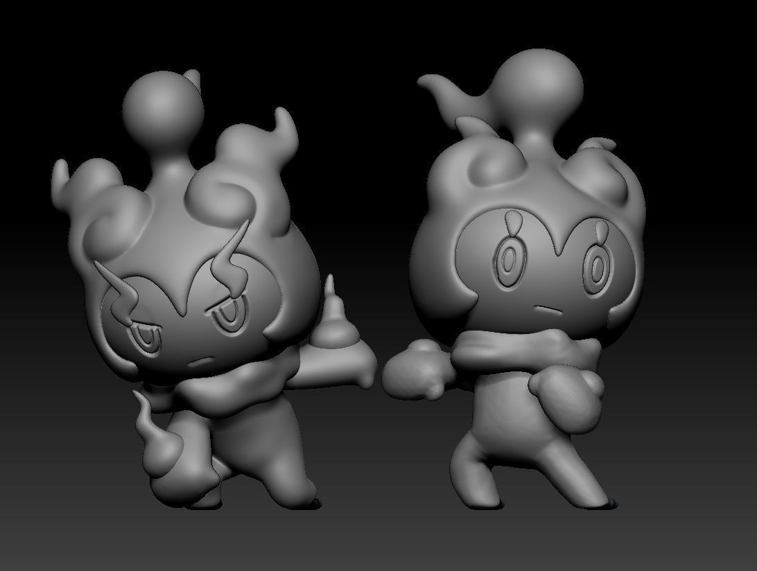 Pokemon Marshadow 3D print model_1