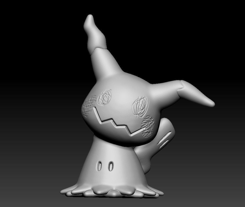 Pokemon Mimikyu 3D print model_1