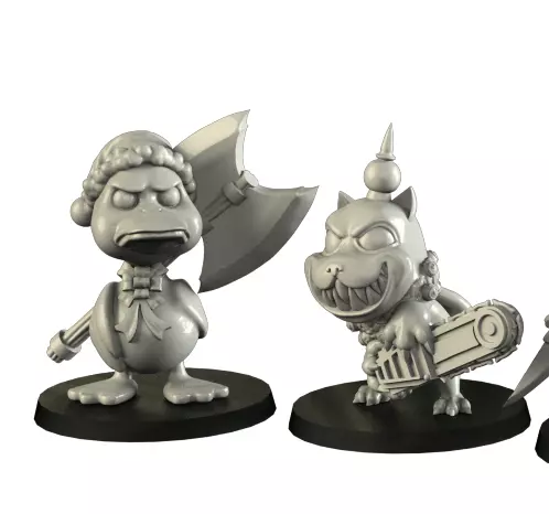 Christmas Mascottes 3D print model_0