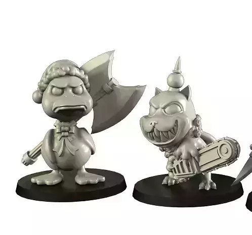 Christmas Mascottes 3D print model