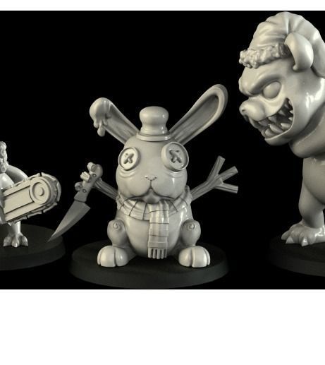 Christmas Mascottes 3D print model_1