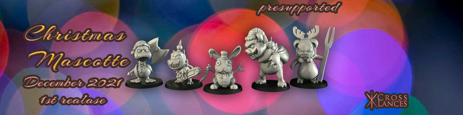 Christmas Mascottes 3D print model_3