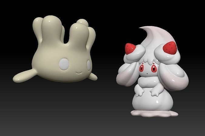 Pokemon Milcery Alcremie 3D print model