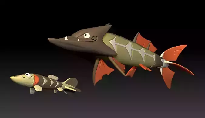 Pokemon Arrokuda Barraskewda