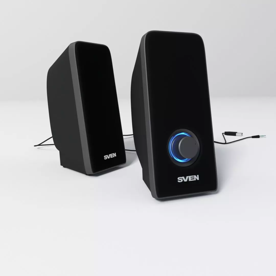 Loudspeaker SVEN 325 3D model