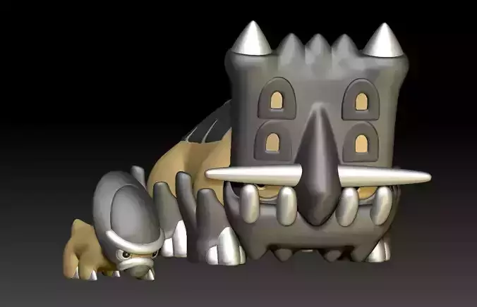 Pokemon Shieldon Bastiodon