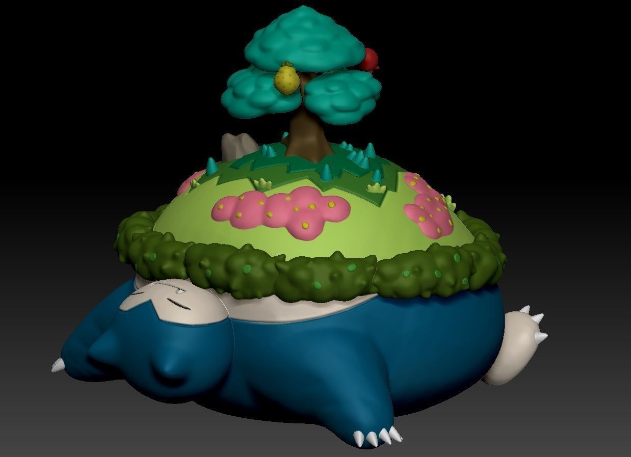 Pokemon Gigantamax Snorlax 3D print model_1