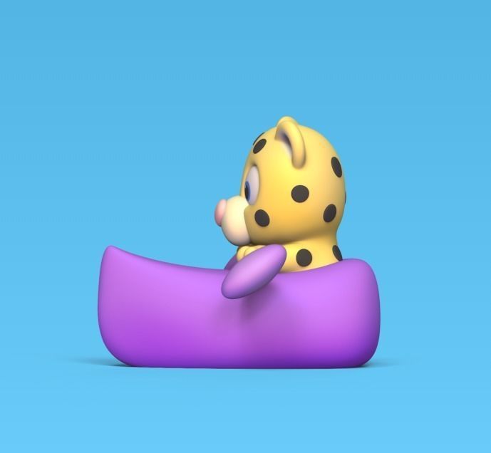 Jaguar Canoe 3D print model_2