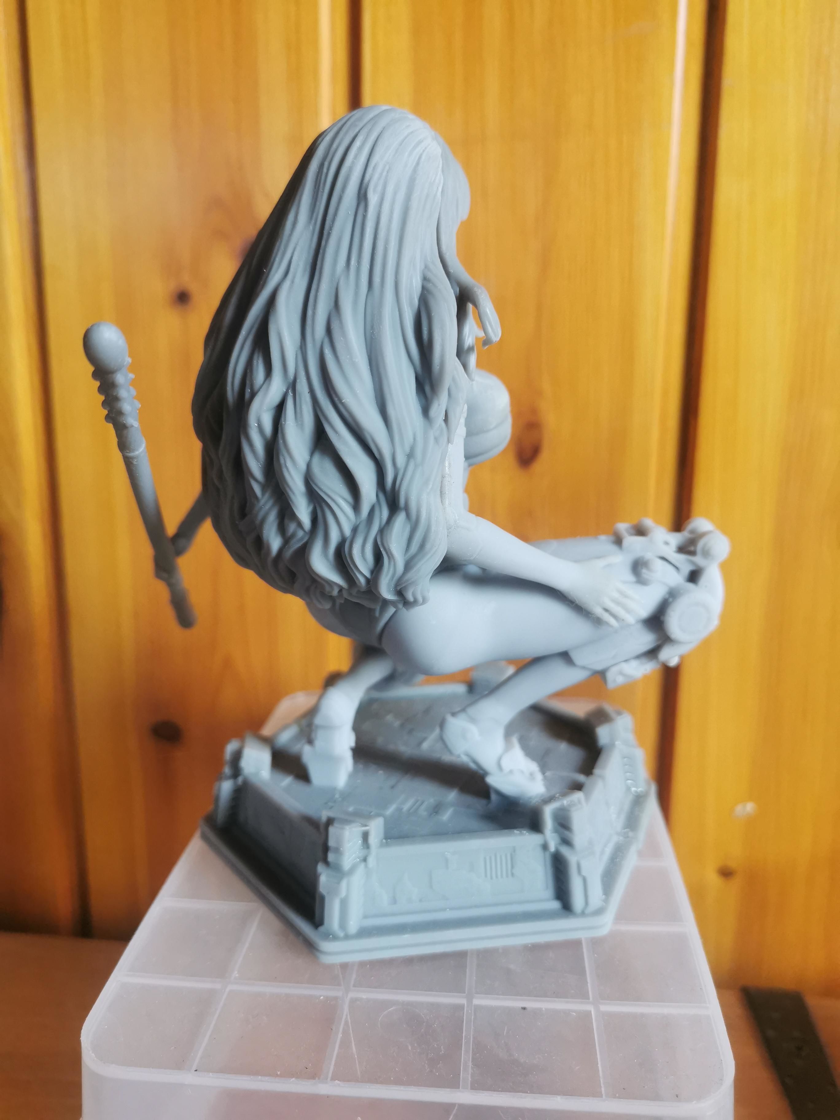 Female Cyborg - Concept Design 3D print model_9