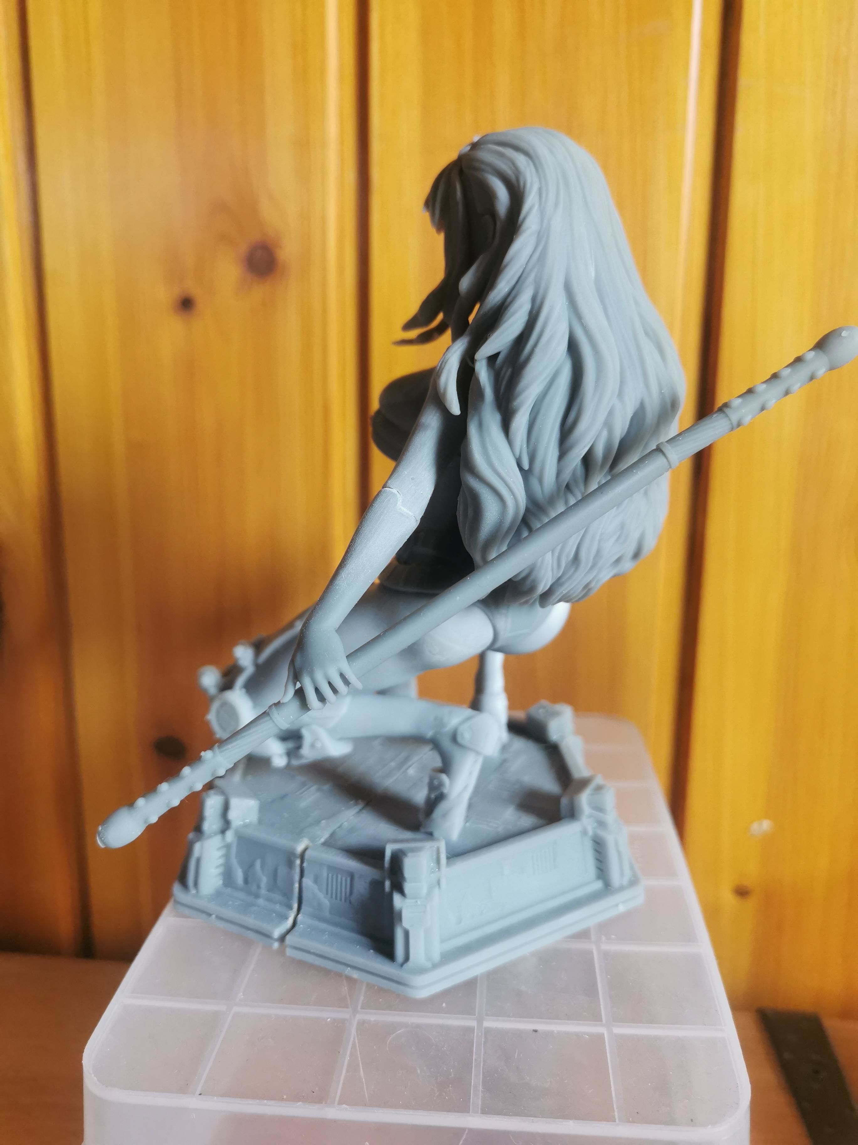 Female Cyborg - Concept Design 3D print model_8