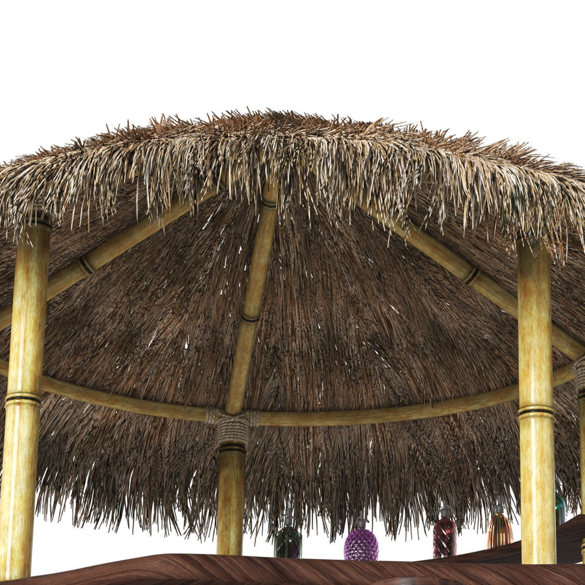 Bar Giraffes 3D model_3