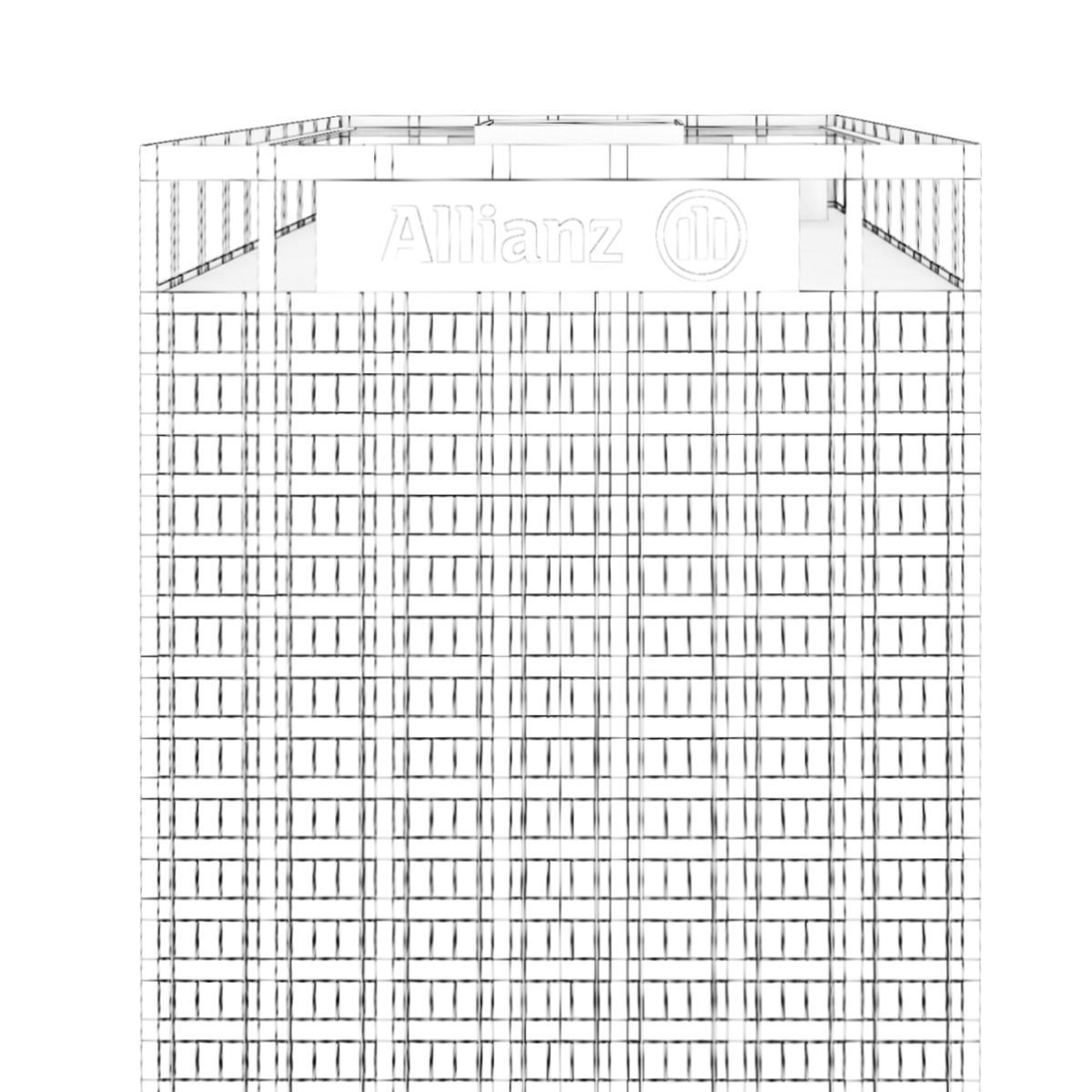 Skyscraper Paramount Plaza New York 3D model_5
