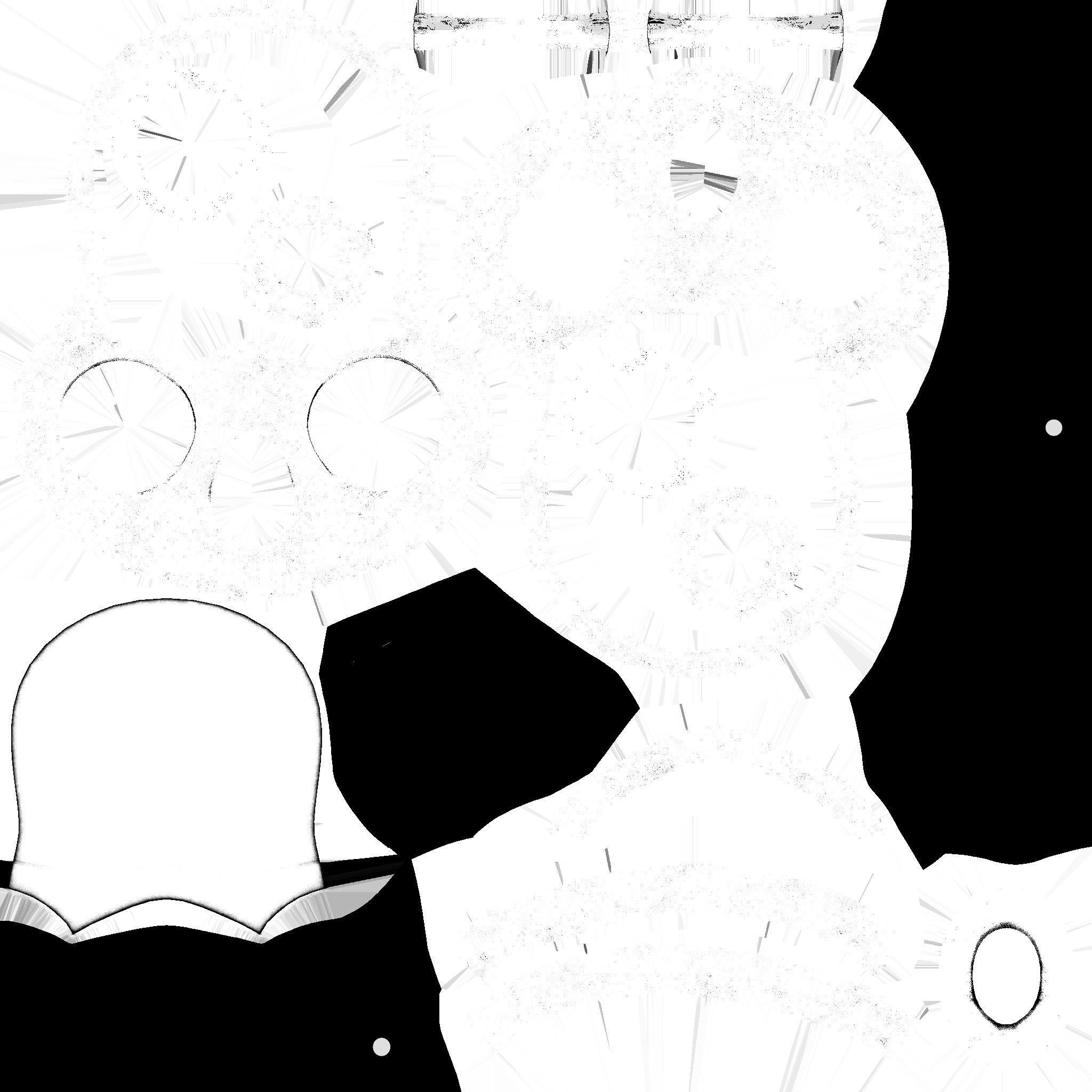 Gas Mask A2 Red Full Face- Character Design Fashion Low-poly 3D model_20