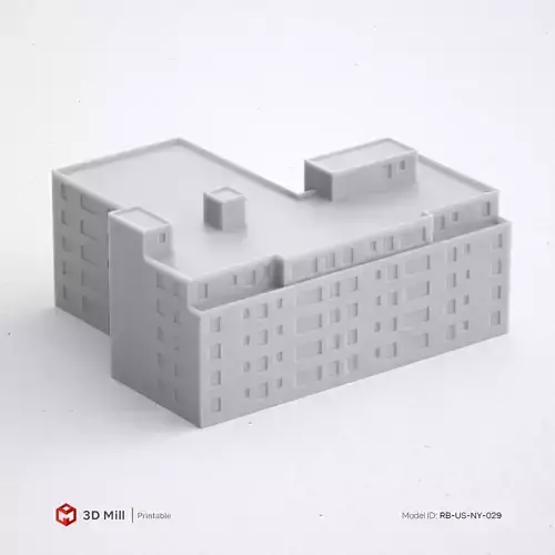 3D Print miniature building RB-US-NY-029
