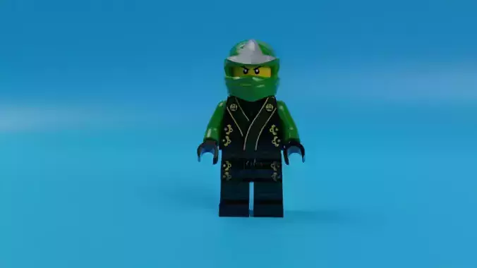 Lloyd The Final Battle Ninjago Low-poly 3D model