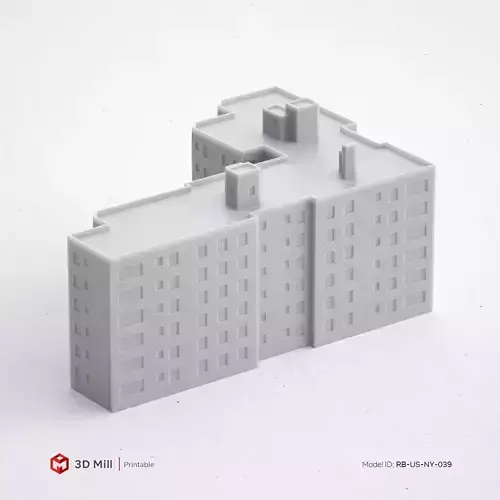 3D Print miniature building RB-US-NY-039