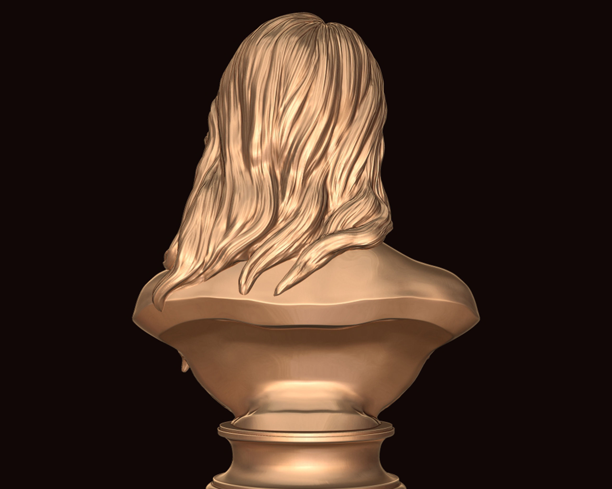 Aishwarya Rai Bachchan 3D Portrait Sculpture 3D print model_14