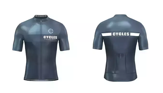 Cycling Jersey 3d Model