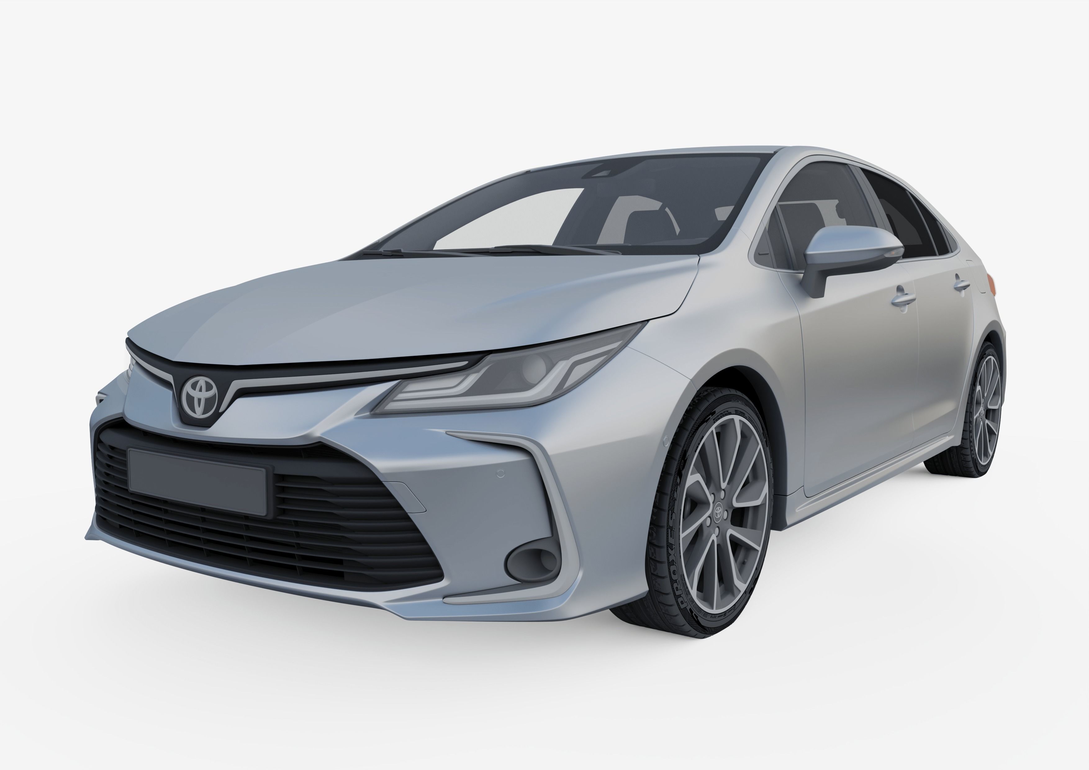 Car Toyota Corolla E210 Model 3D model_1