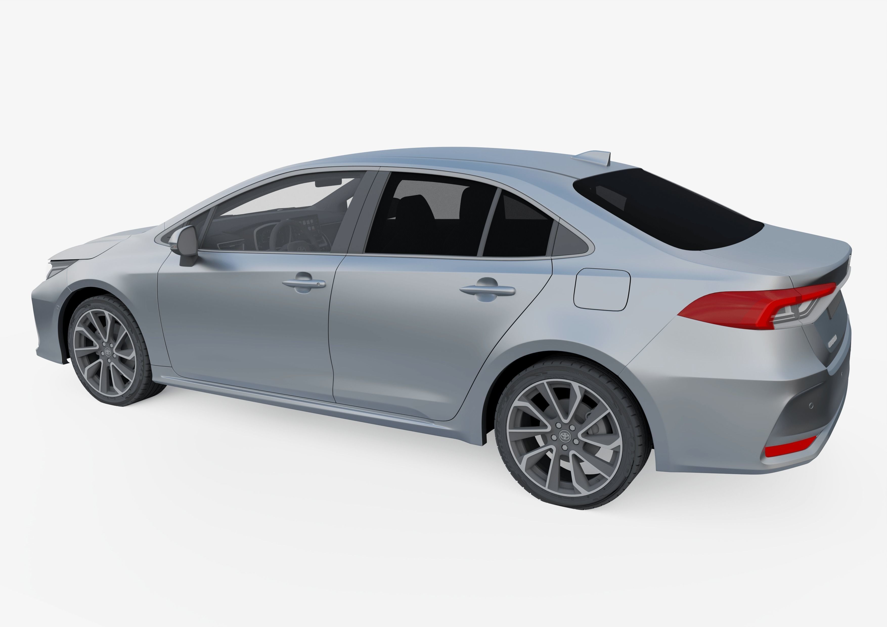 Car Toyota Corolla E210 Model 3D model_3