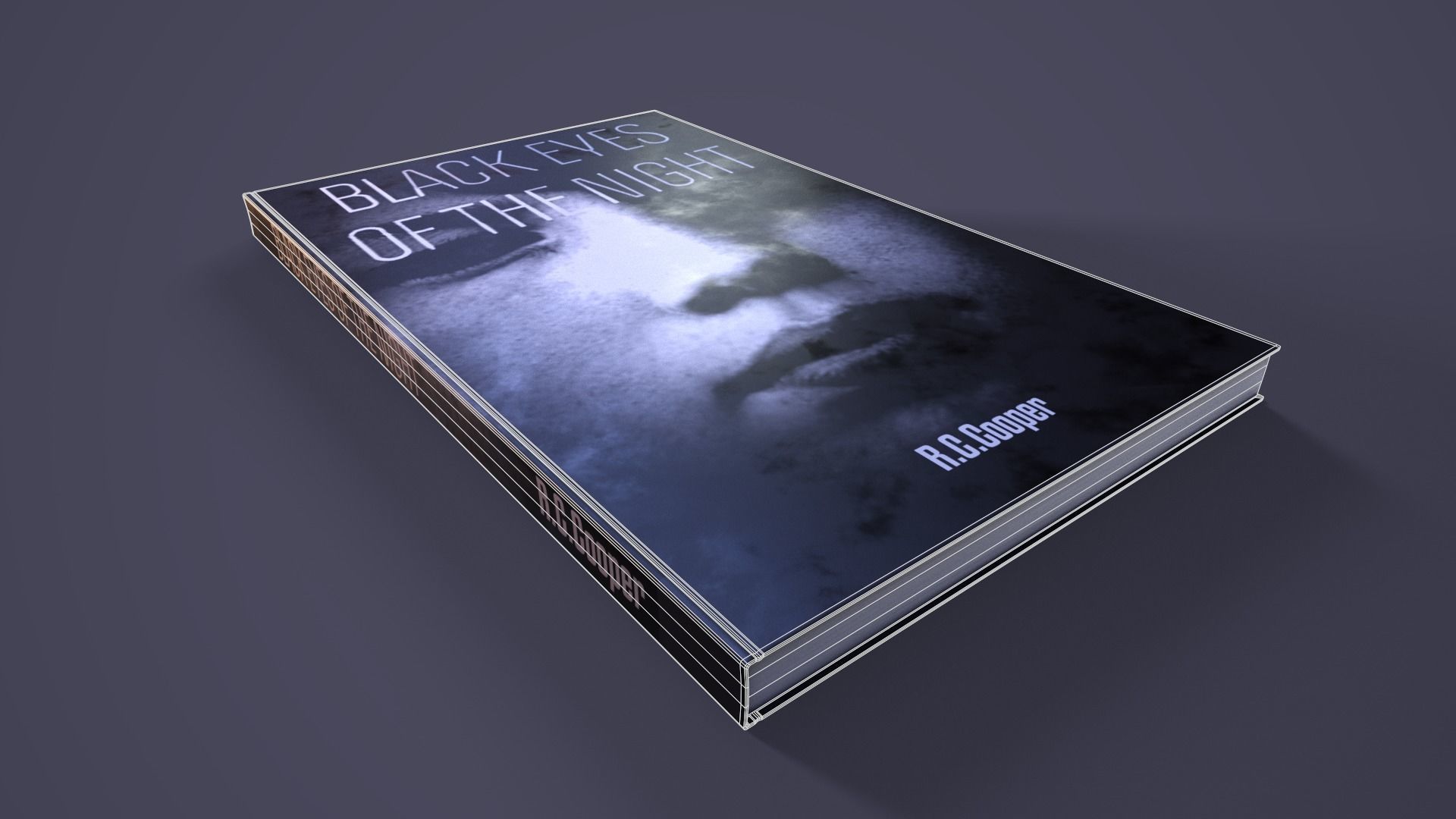 Hardback Book Low-poly 3D model_7