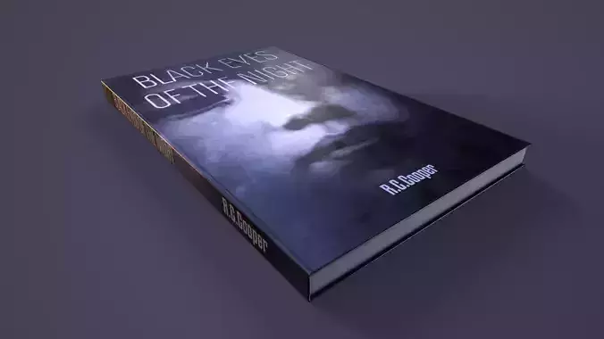 Hardback Book Low-poly 3D model