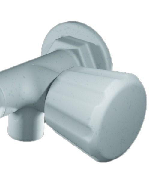 Spectacular Two Way Plastic Tap Low-poly 3D model_2