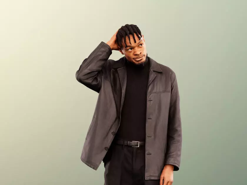 Blake 12243 - Standing Black Man Low-poly 3D model