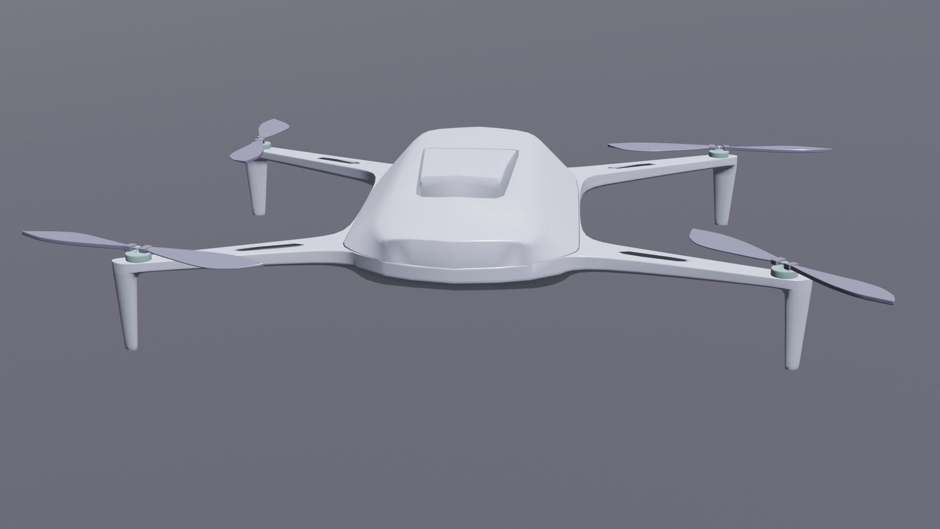 Panthom dji phantom drone Low-poly 3D model_8