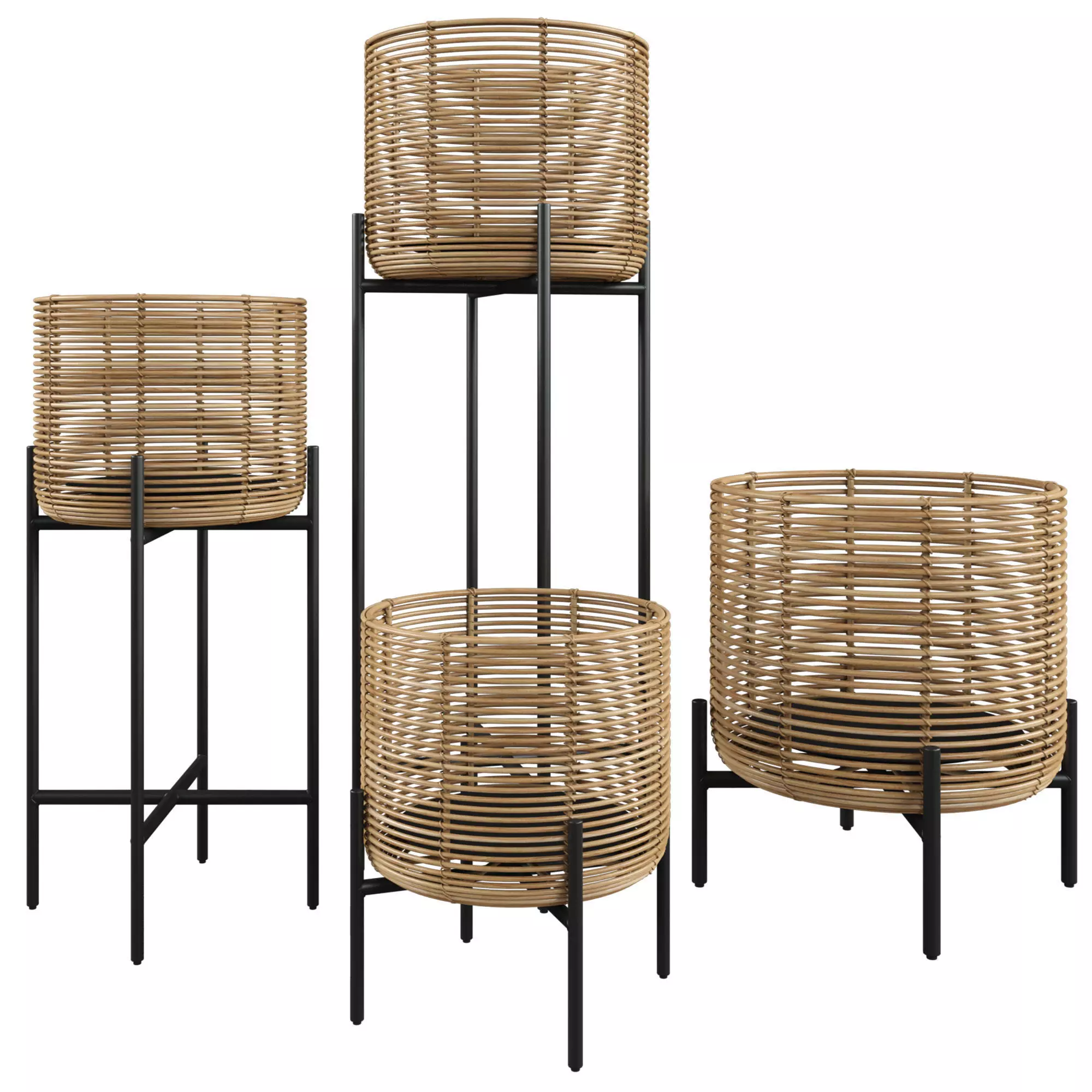 Vivi plant stand 3D model_0