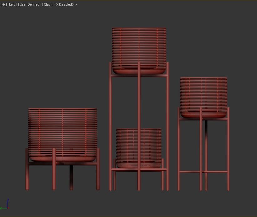 Vivi plant stand 3D model_3