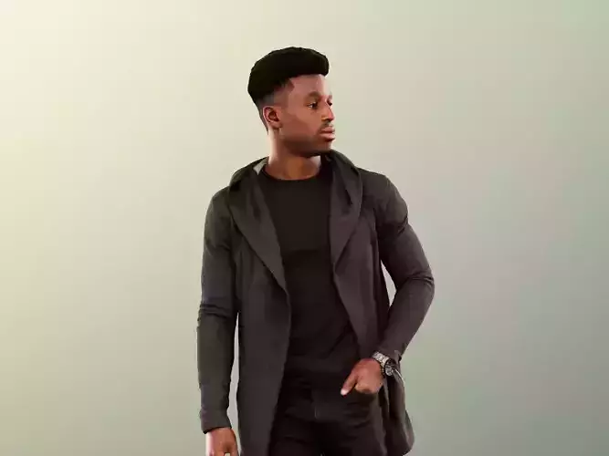 Kendal 12070 - Walking Casual Black Man