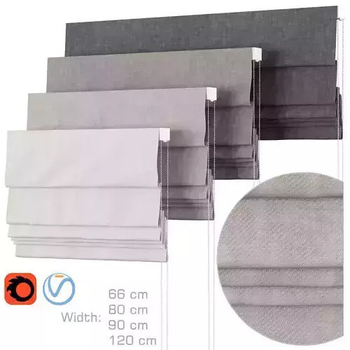 Roman Curtains 140 Kvadrat Even