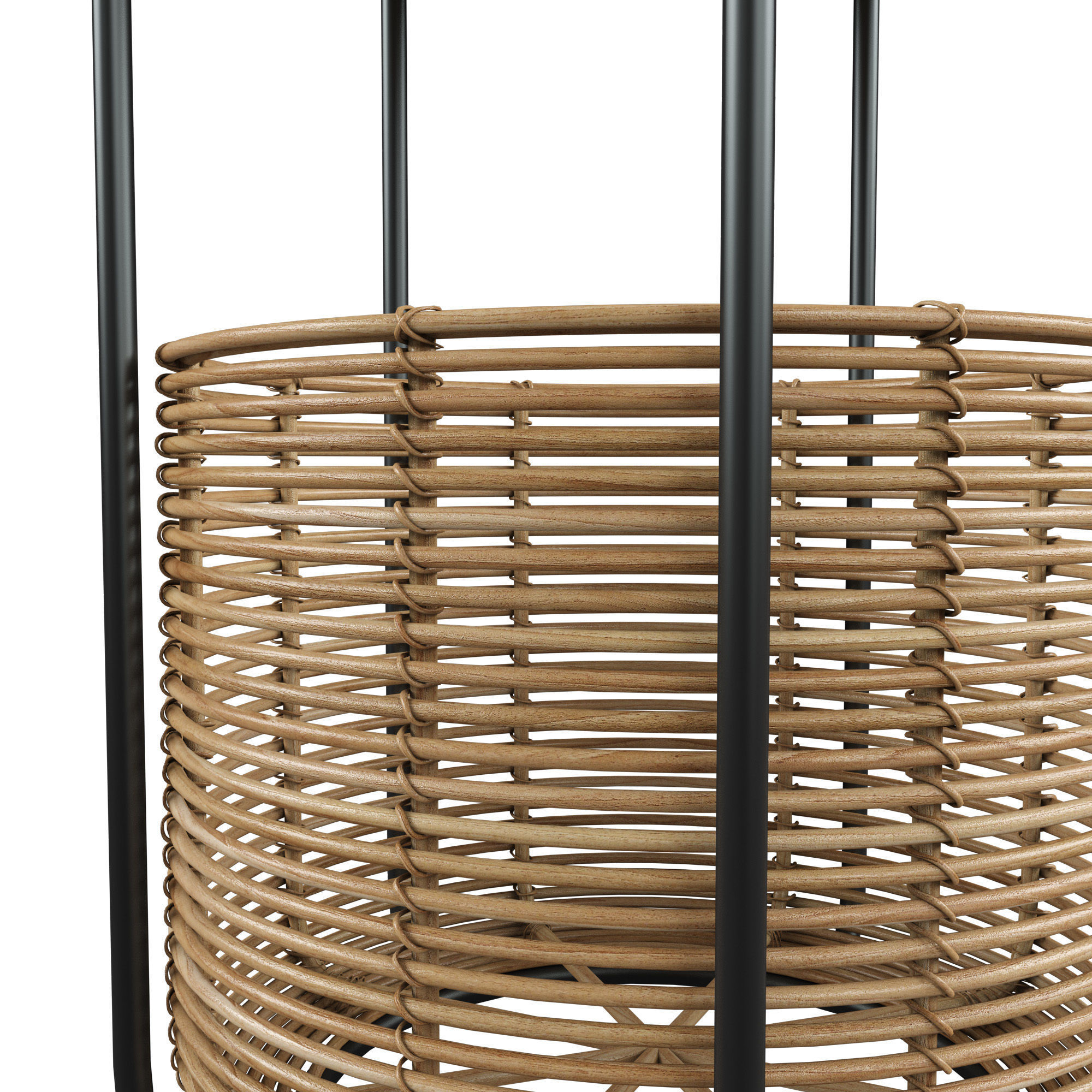 Basket table 3D model_1