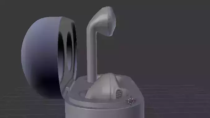 Airpods earphones in box