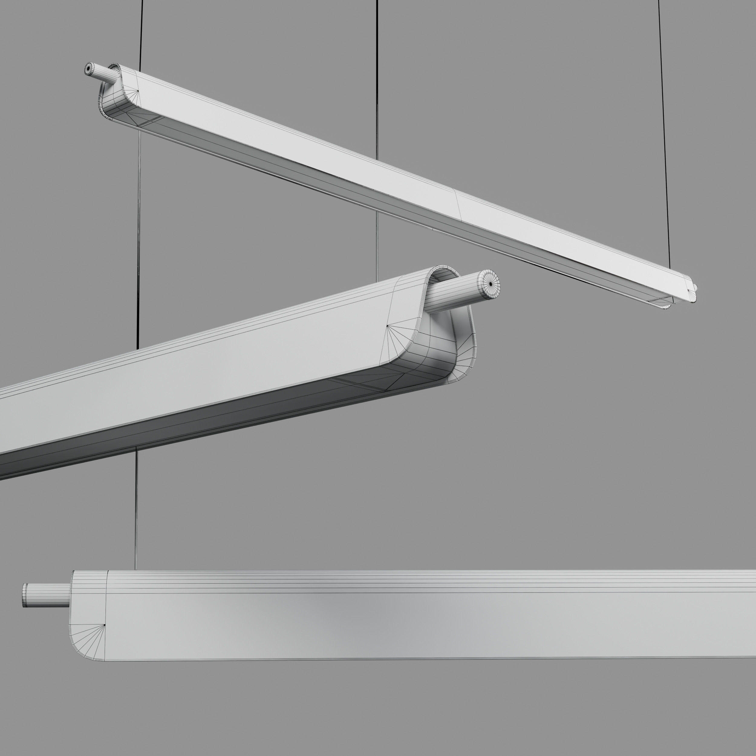 Trapets pendants Light Zero 3D model_4