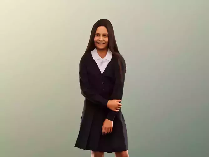 Layla 12410 - Standing Schoolgirl