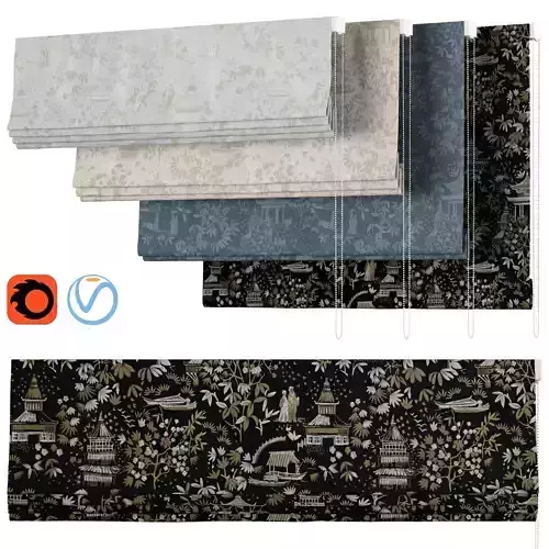 Roman Curtains 143 ILIV CHINOISERIE