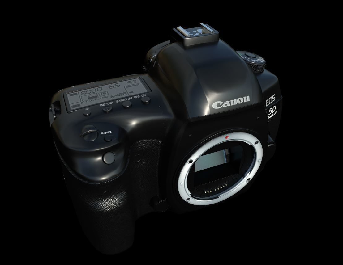 Canon EOS 5D Mark IV  3D model_2