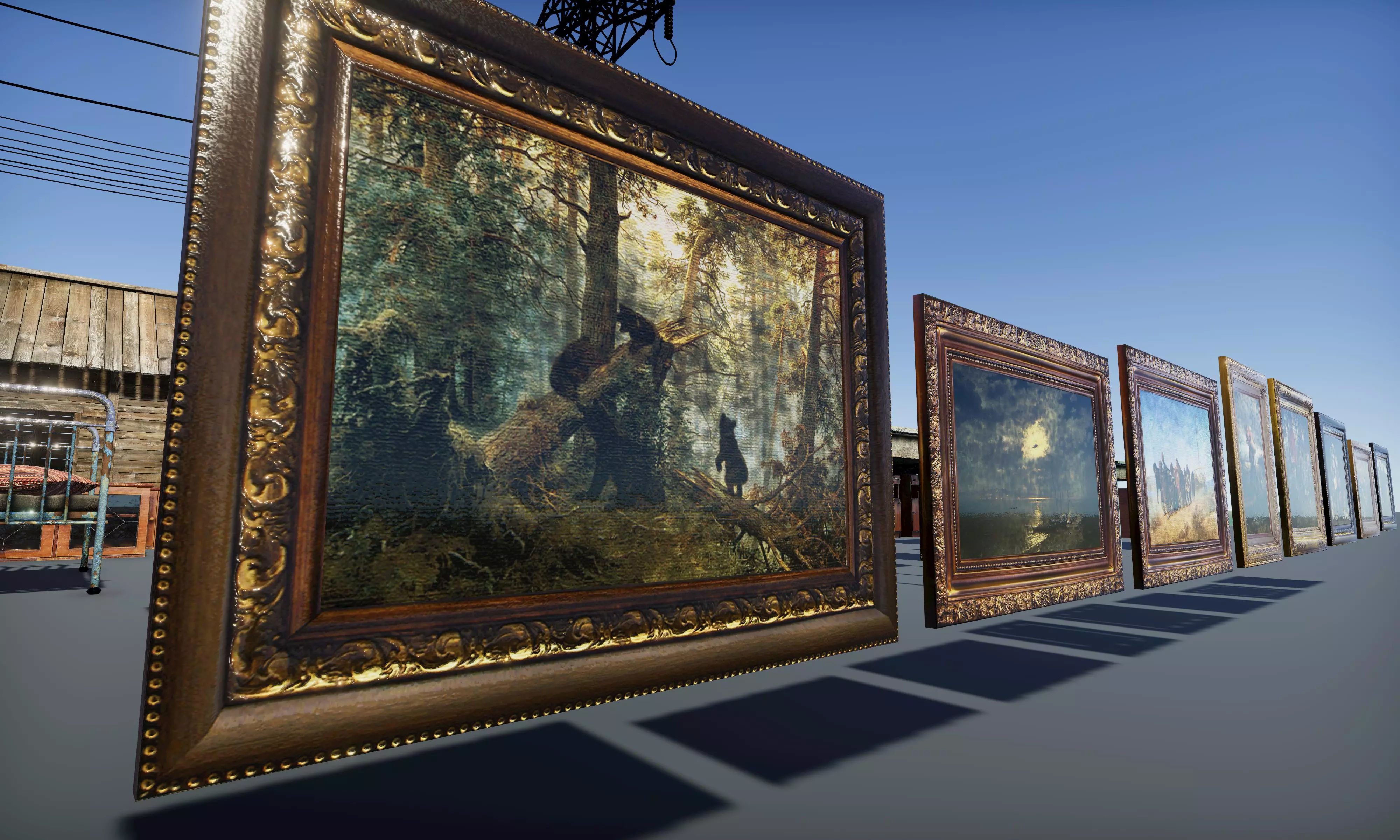 HQ Exterior Interior Props Pack Low-poly 3D model_22