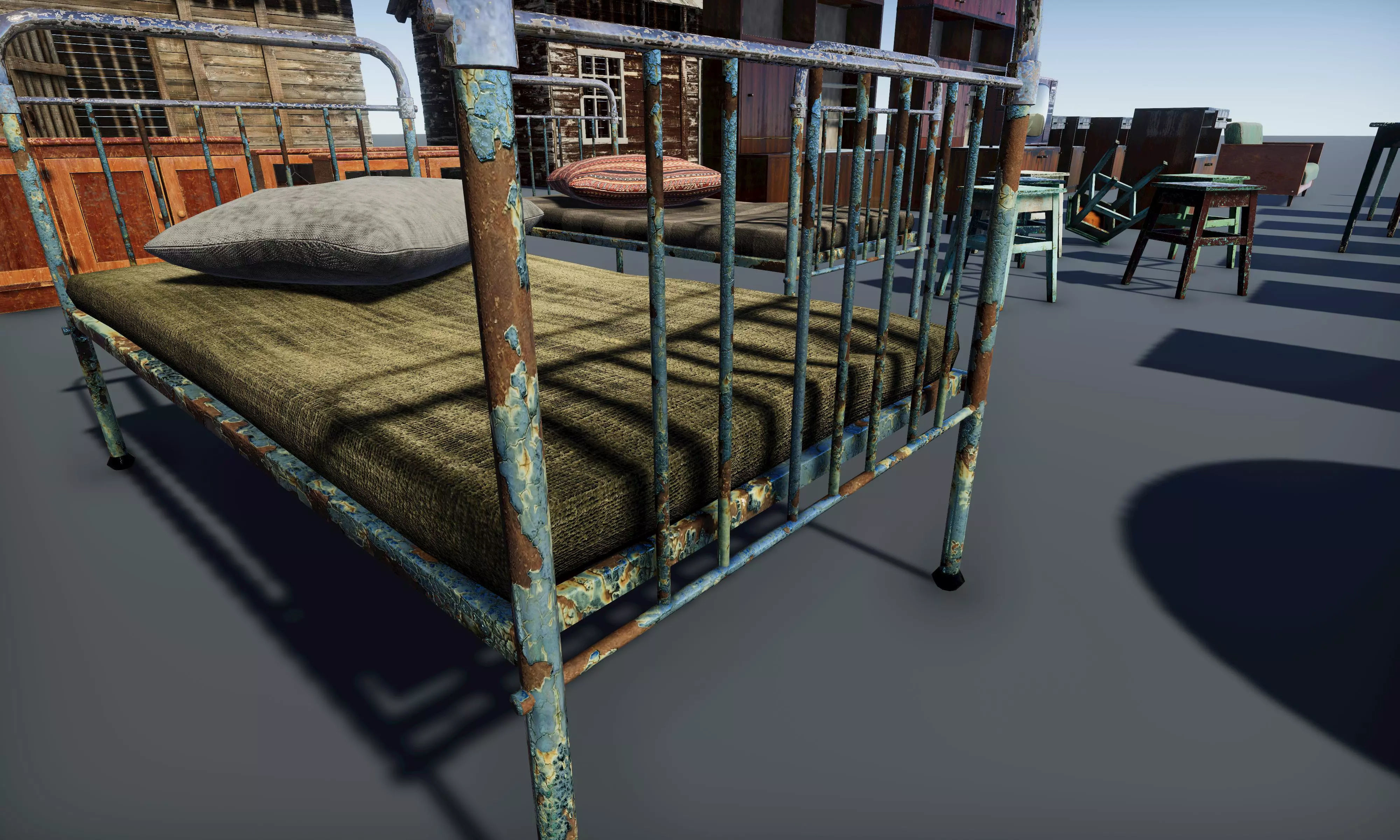 HQ Exterior Interior Props Pack Low-poly 3D model_29