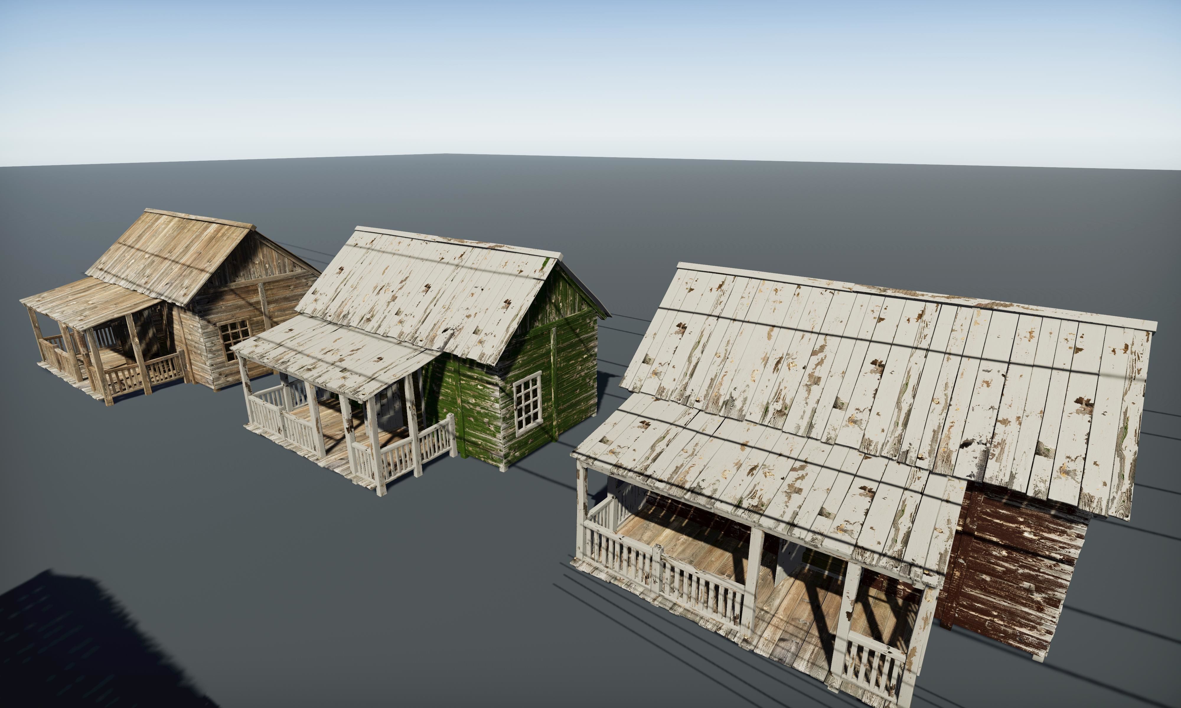 HQ Exterior Interior Props Pack Low-poly 3D model_65