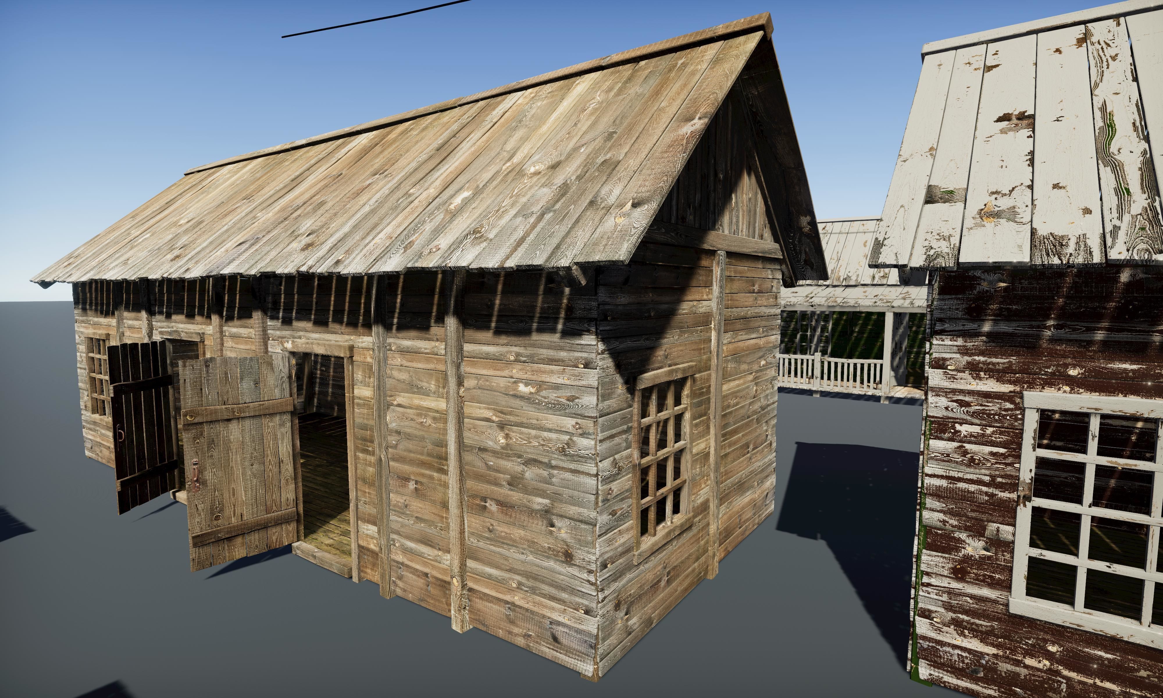 HQ Exterior Interior Props Pack Low-poly 3D model_47